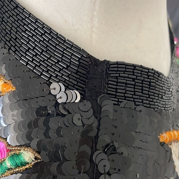 Vintage Joan Leslie Evenings Sequinned/Beaded Bolero Jacket - Picture 9 of 16